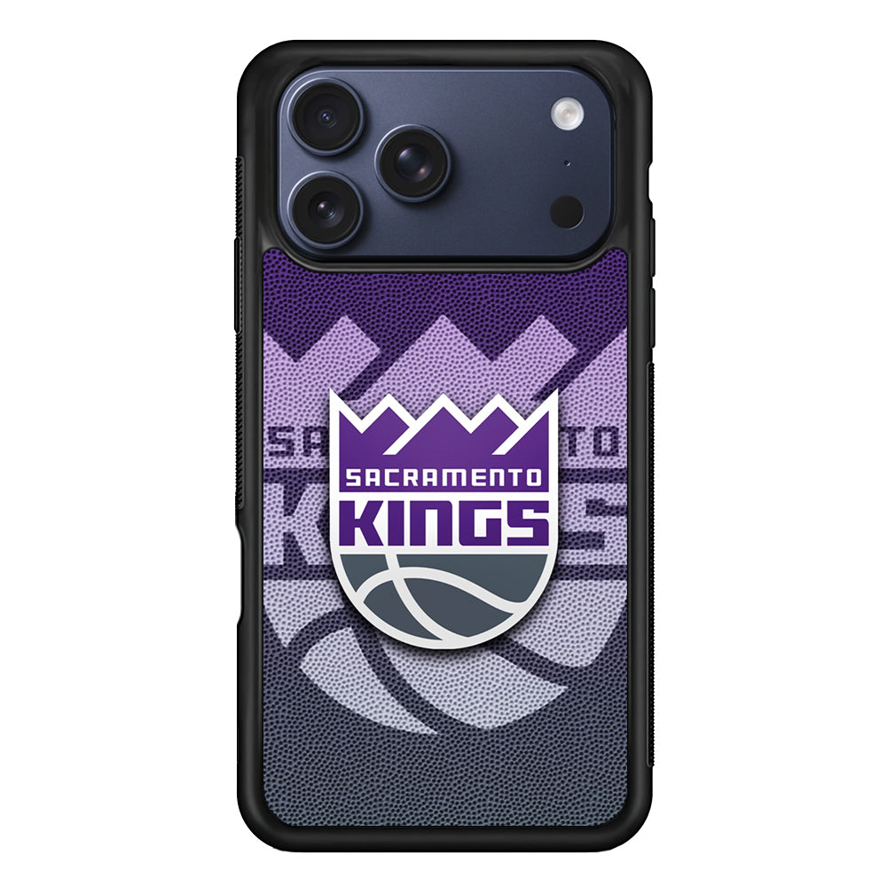 Sacramento Kings Pattern iPhone 17 Pro Max Case | Slim Protective Cover for iPhone 17 Pro Max