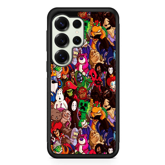 Cartoon Villain Collection Samsung Galaxy S25 Ultra Case | Durable Rubber Case for Samsung Galaxy S25 Ultra