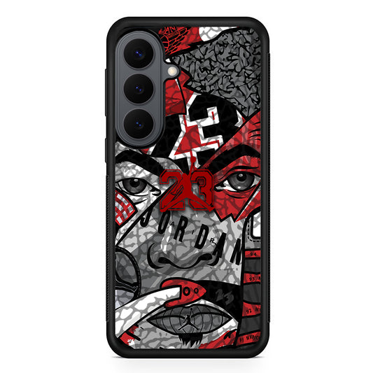 Air Jordan Face Without Mask Samsung Galaxy S26 Plus Case | Durable Samsung Galaxy S26 Plus Cover
