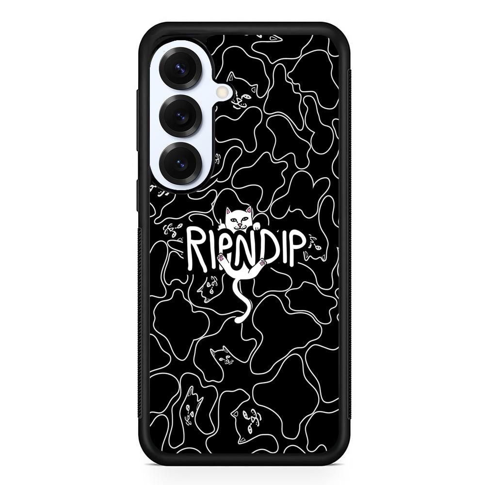 Rip N Dip Black Camo Samsung Galaxy S25 Plus Case | Slim Rubber Case for Samsung Galaxy S25 Plus