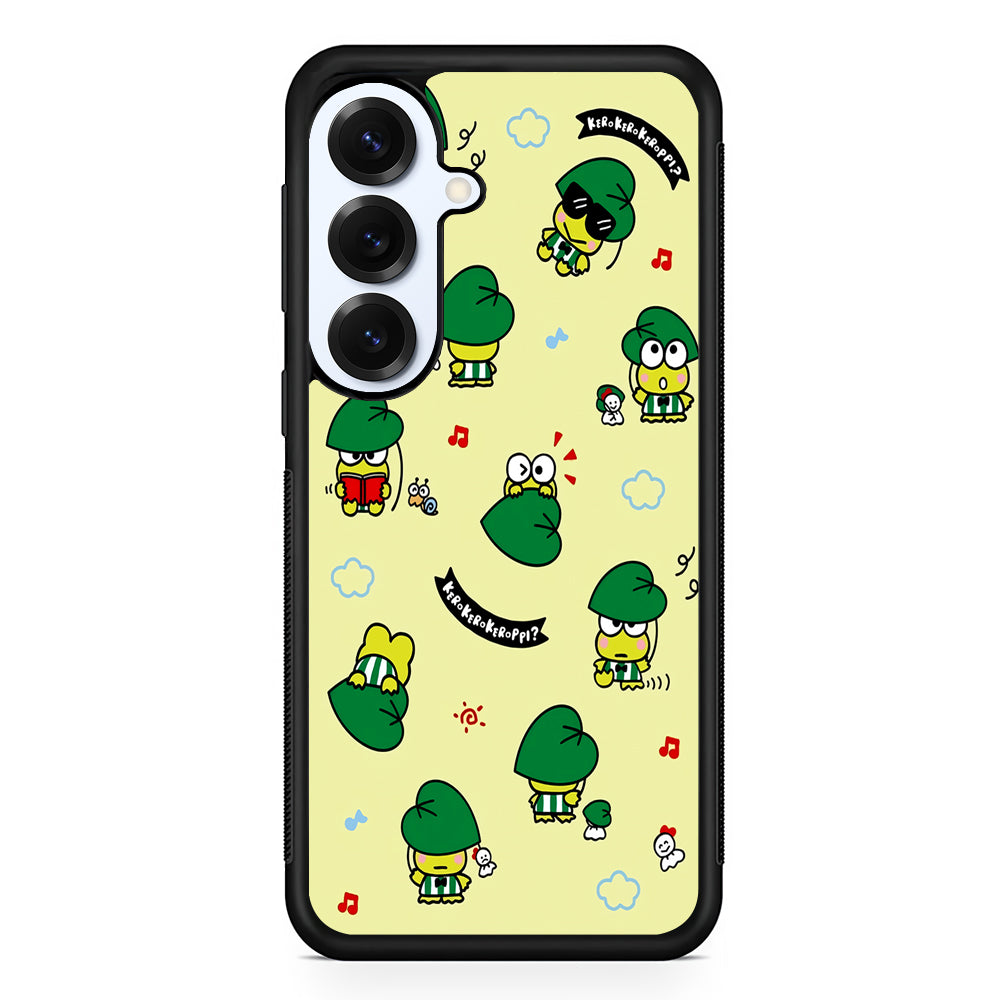 Keroppi Frog Activity Cartoon Samsung Galaxy S25 Plus Case | Slim Rubber Cover for Samsung Galaxy S25 Plus