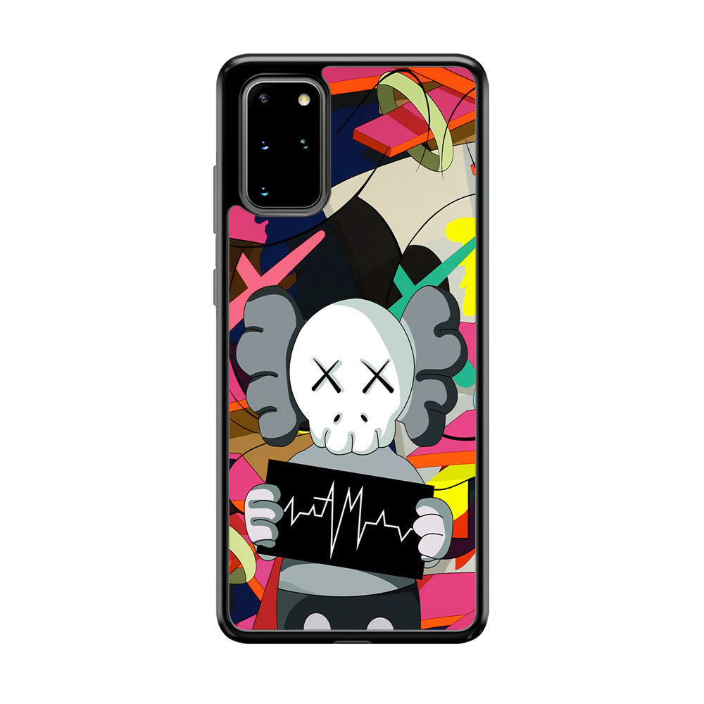 Kaws Signature to The World Samsung Galaxy S20 Plus Case | Slim Rubber Case for Samsung Galaxy S20 Plus