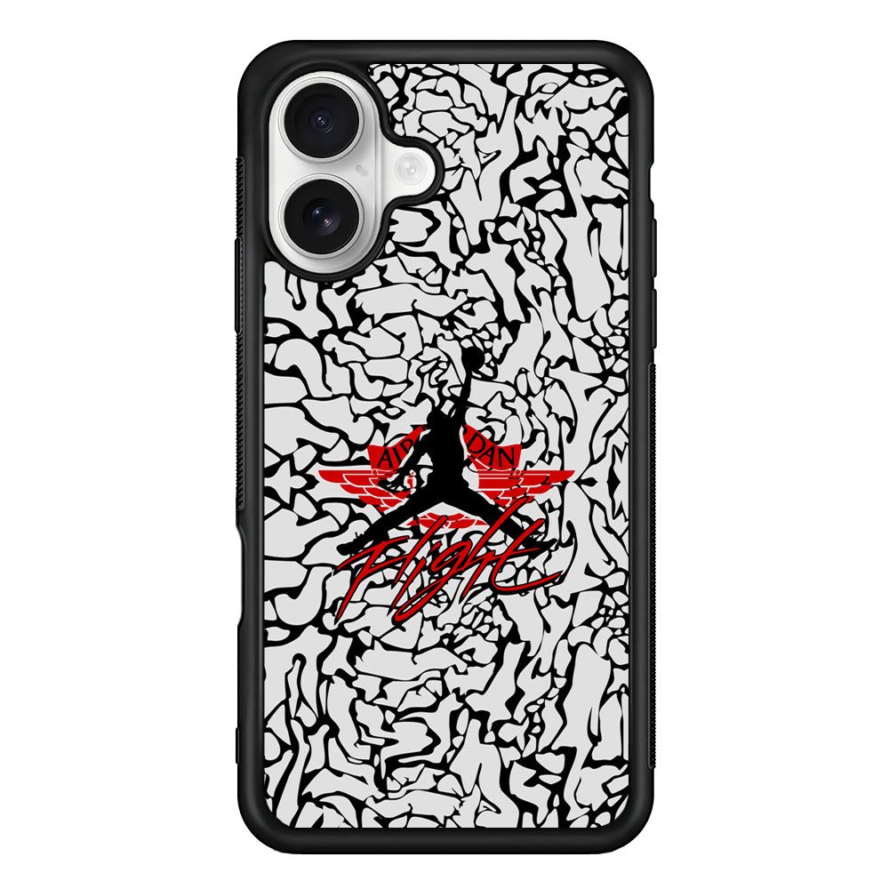 Air Jordan Endemic Patern iPhone 16 Plus Case – Slim Fit Protective Phone Case