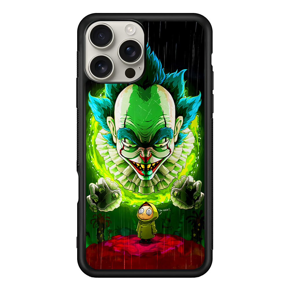 IT X Rick And Morty iPhone 16 Pro Max Case | Stylish Protective Case for iPhone 16 Pro Max