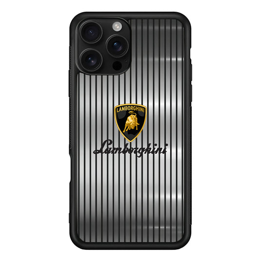 Lamborghini Luxury Curtains iPhone 16 Pro Case - Stylish Protective Cover for iPhone 16 Pro