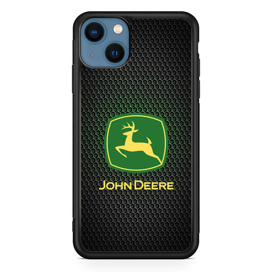 John Deere Fiber Illusion iPhone 13 Case | Slim Rubber Case for iPhone 13