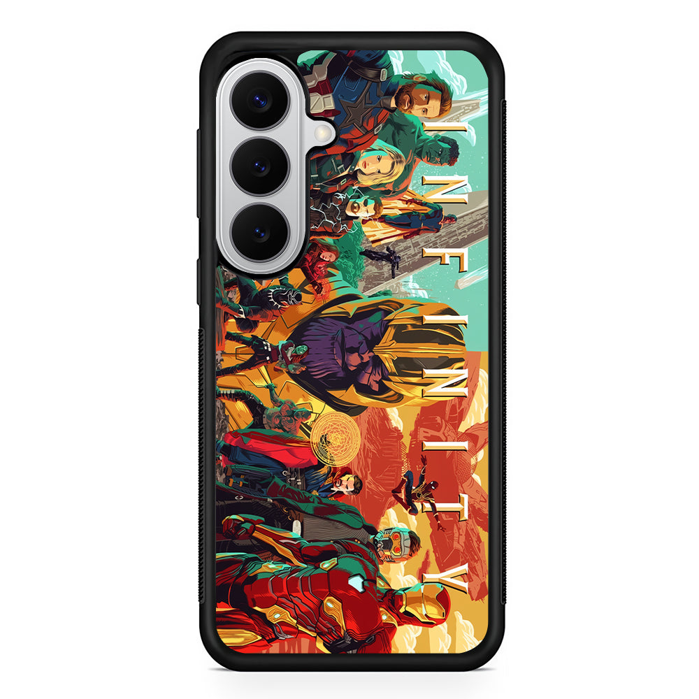 Marvel Infinity Comics Avengers Samsung Galaxy S26 Case | Protective Rubber Cover