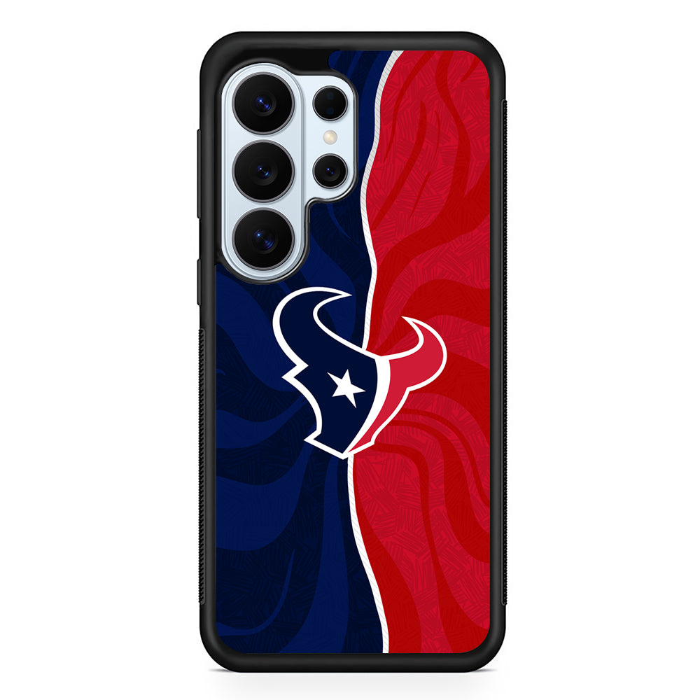 Houston Texans Logo Samsung Galaxy S26 Ultra Case | Protective Phone Cover