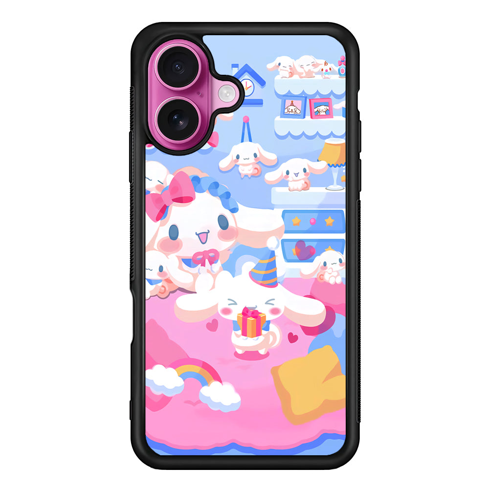 Cinnamoroll's Birthday iPhone 17 Case | Slim Protective Rubber Phone Cover