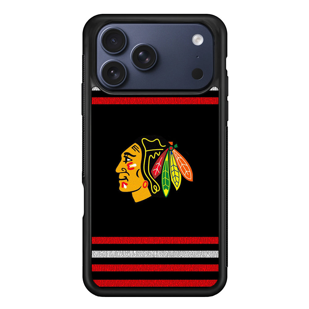 Chicago Blackhawks Logo iPhone 17 Pro Max Case | Slim Protective Cover for iPhone 17 Pro Max