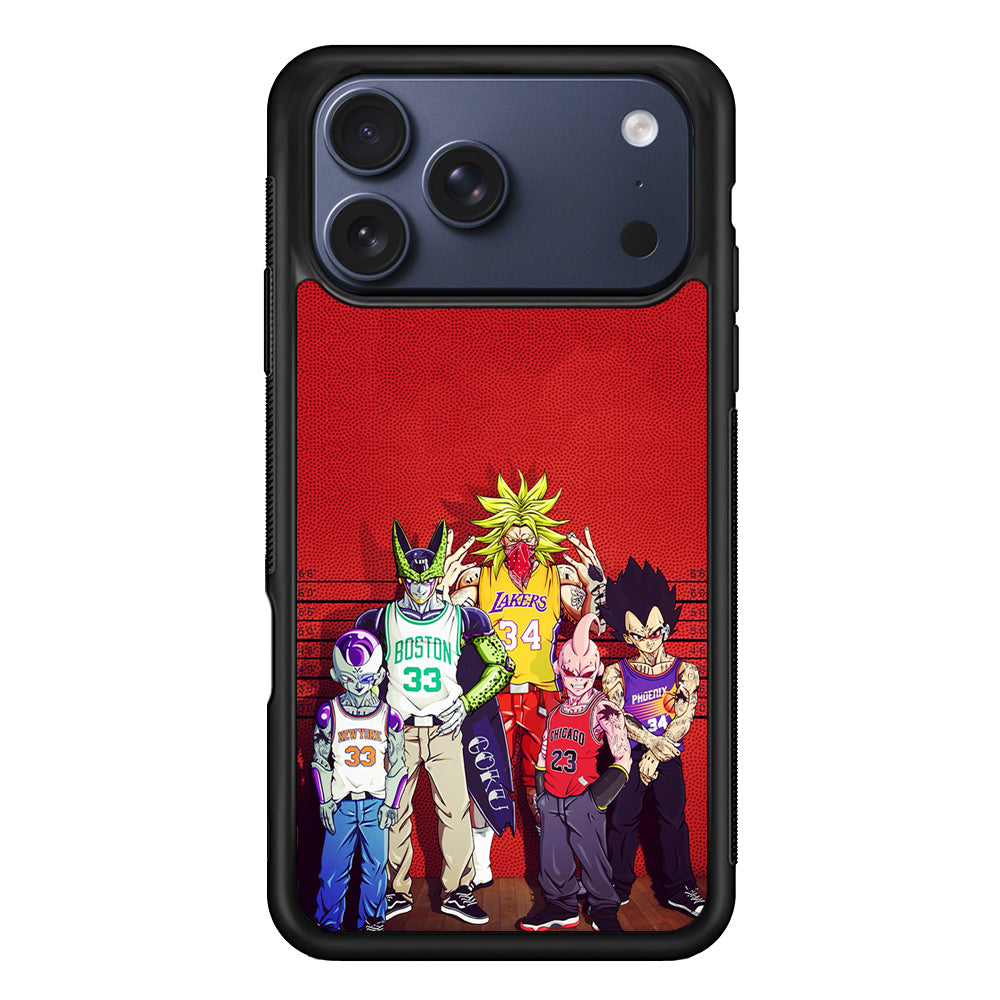 Dragon Ball NBA Style iPhone 17 Pro Max Case | Slim Protective Cover for iPhone 17 Pro Max