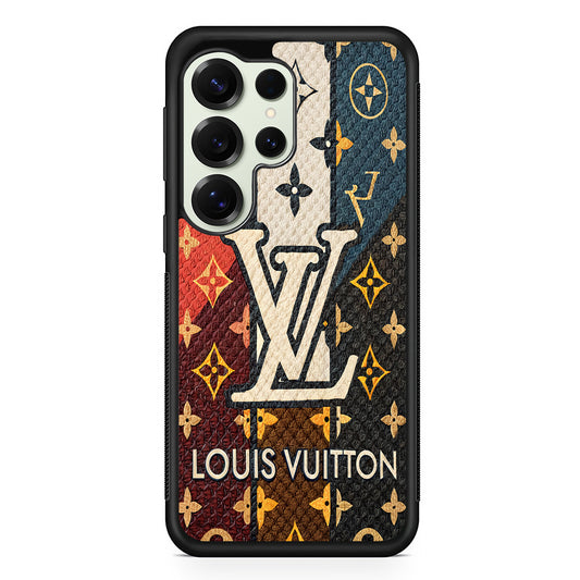 Louis Vuitton Aesthetic Luxury Samsung Galaxy S25 Ultra Case | Slim Rubber Case for Samsung Galaxy S25 Ultra
