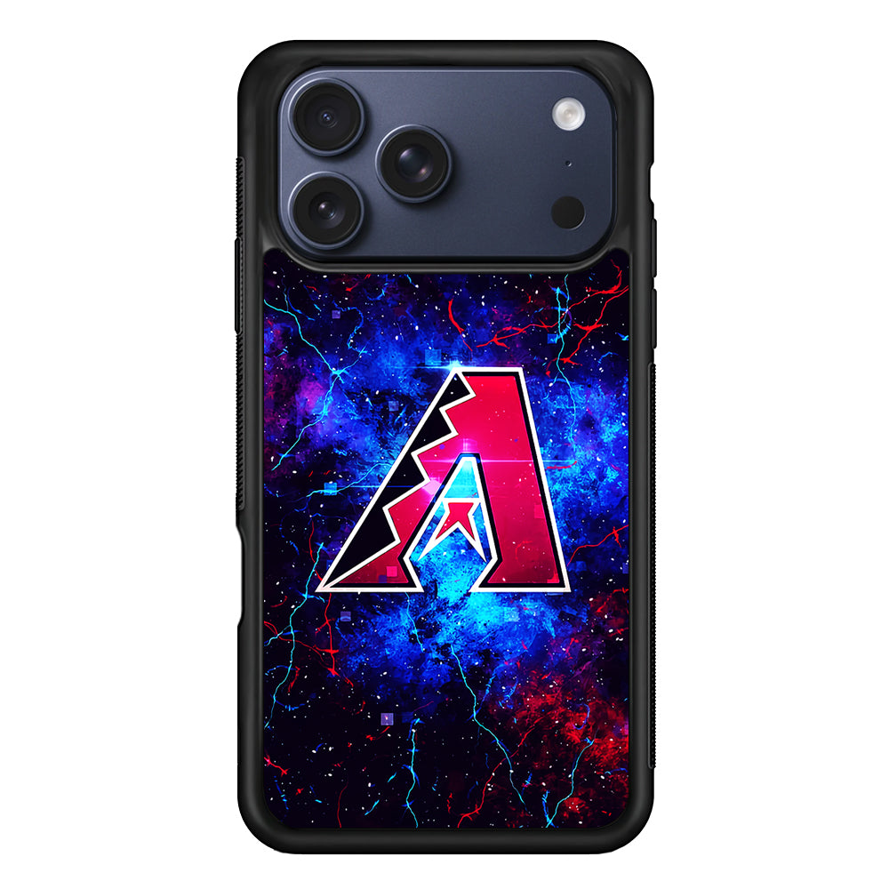 Arizona Diamondbacks Abstract iPhone 17 Pro Max Case | Slim Protective Cover for iPhone 17 Pro Max