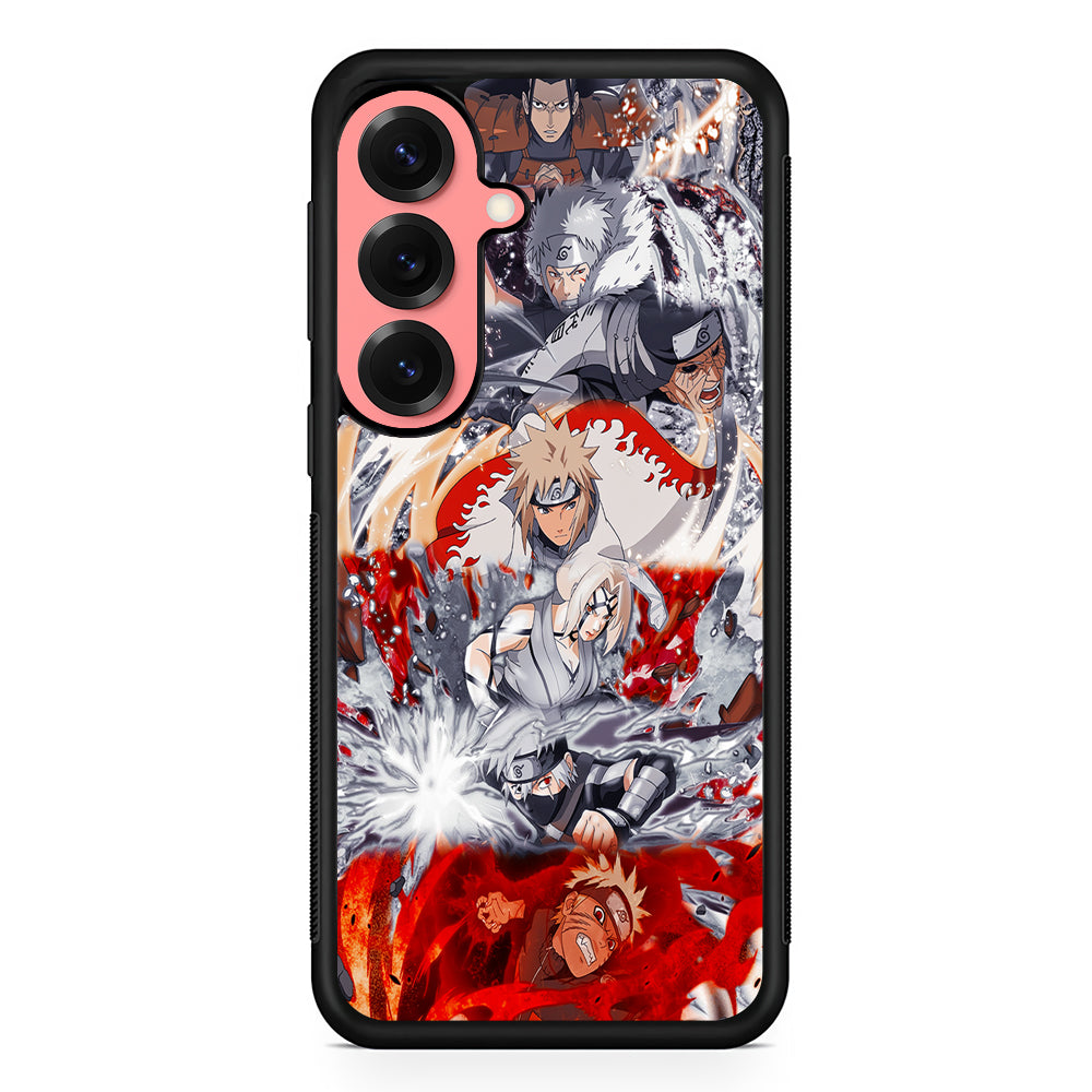Powerful Techniques Seven Naruto Hokage Samsung Galaxy S25 Case | Protective Case for Samsung Galaxy S25