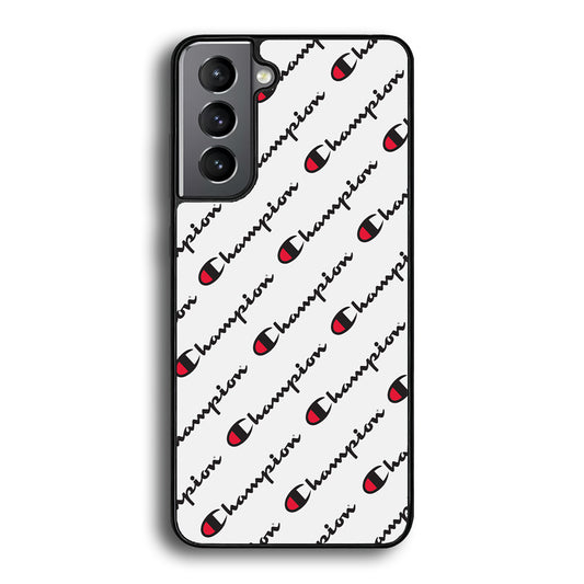 Champion Ebon-Ashgray Samsung Galaxy S24 Plus Case | Slim Rubber Case for Samsung Galaxy S24 Plus