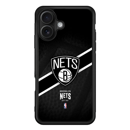 Brooklyn Nets Logo iPhone 16 Case - Oxvistore