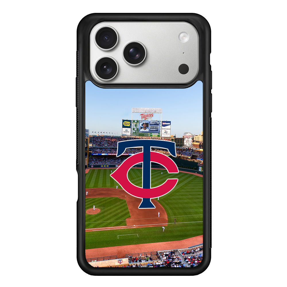 Minnesota Twins Stadium iPhone 17 Pro Case | Slim Rubber Case for iPhone 17 Pro