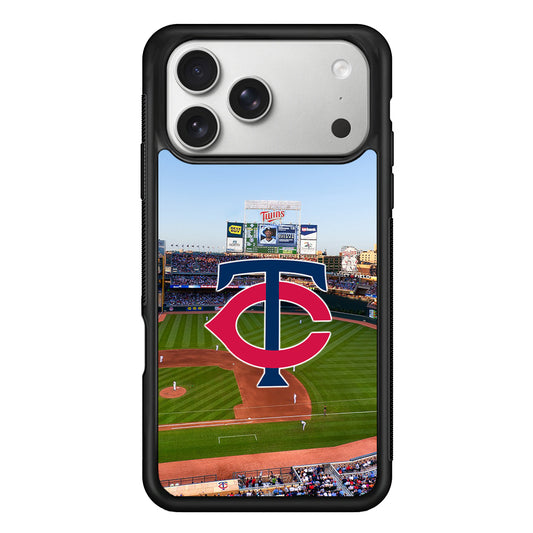Minnesota Twins Stadium iPhone 17 Pro Case | Slim Rubber Case for iPhone 17 Pro