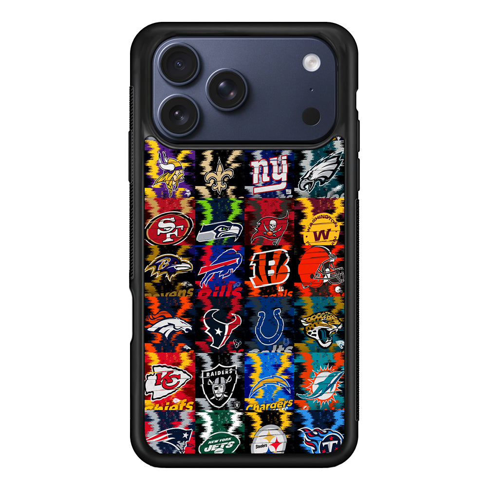 NFL Teams Collection iPhone 17 Pro Max Case | Slim Protective Cover for iPhone 17 Pro Max