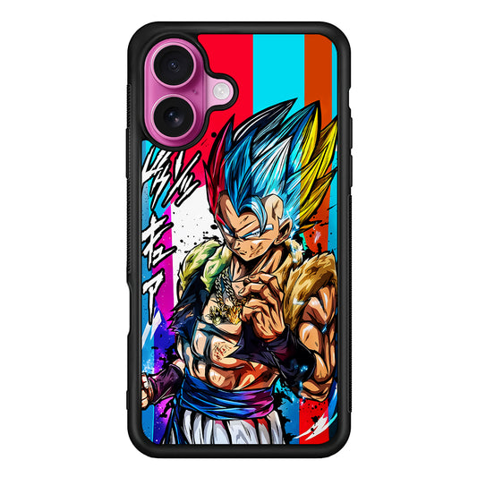 Gogeta Dragon Ball Z Art iPhone 17 Case | Slim Protective Rubber Phone Cover