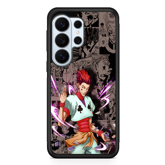 Hisoka Hunter x Hunter Comic Samsung Galaxy S26 Ultra Case | Protective Phone Cover
