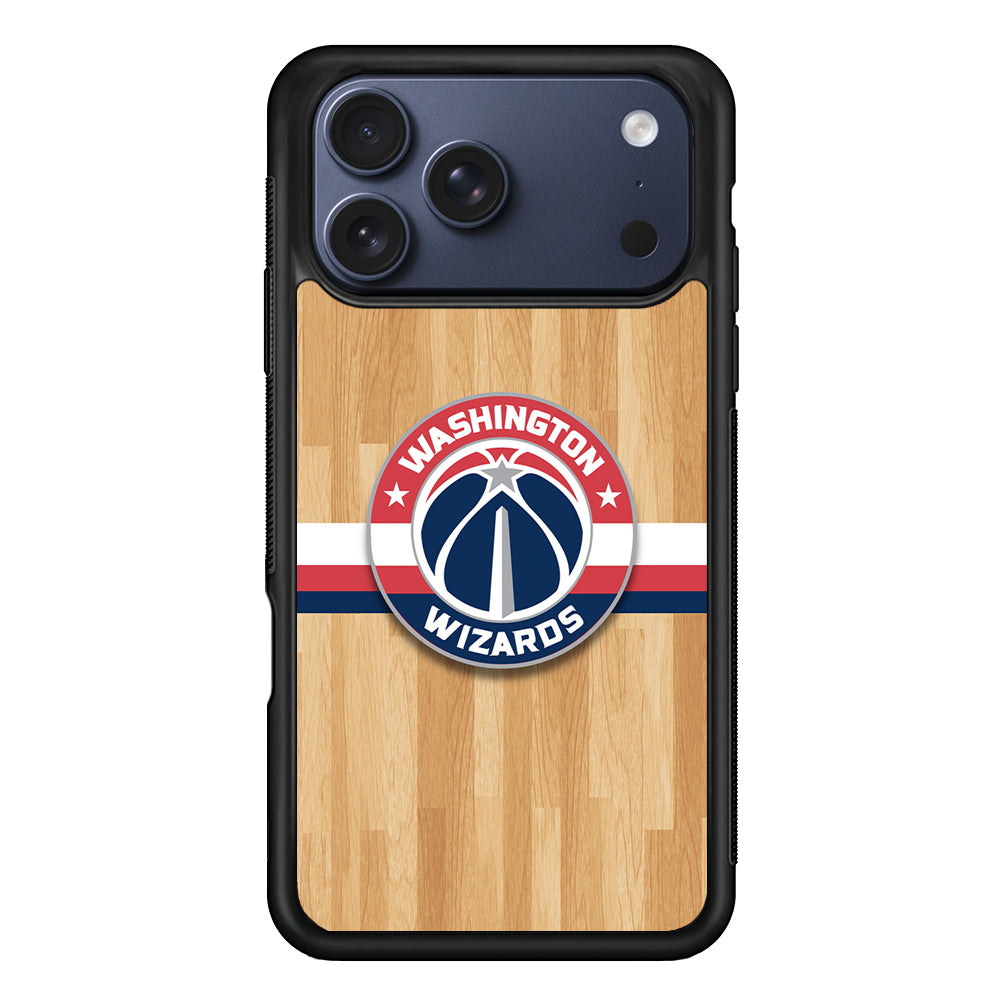 Washington Wizards Wood iPhone 17 Pro Max Case | Slim Protective Cover for iPhone 17 Pro Max