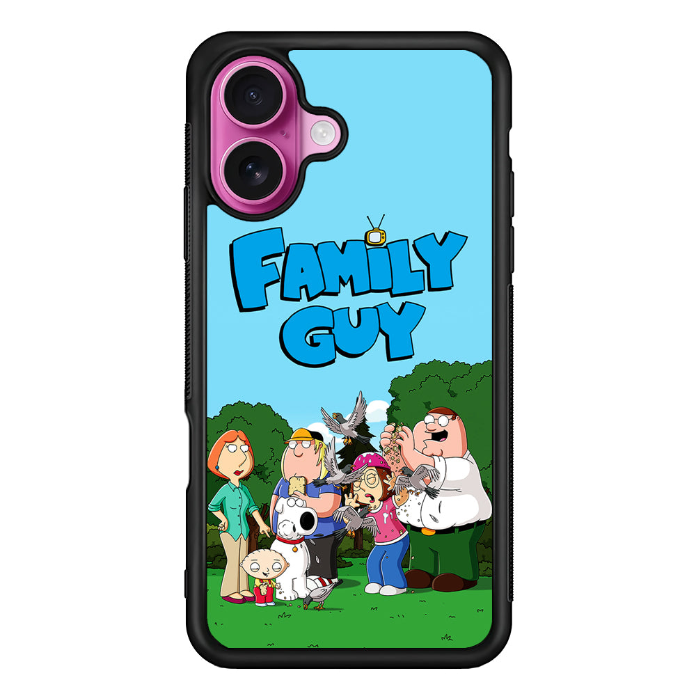Family Guy Griffin Family iPhone 17 Case | Slim Protective Rubber Phone Cover