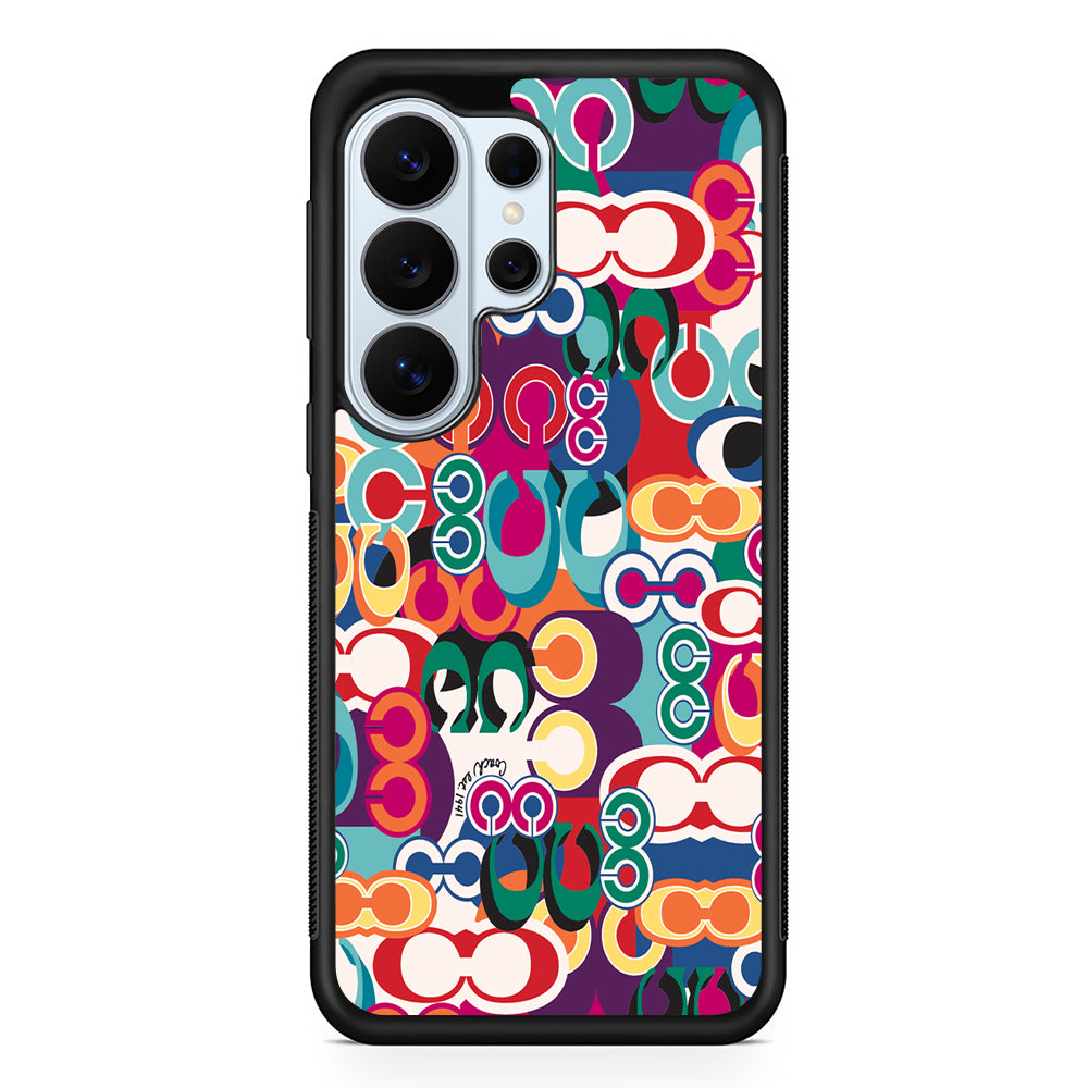Coach Colorful Samsung Galaxy S26 Ultra Case | Protective Phone Cover