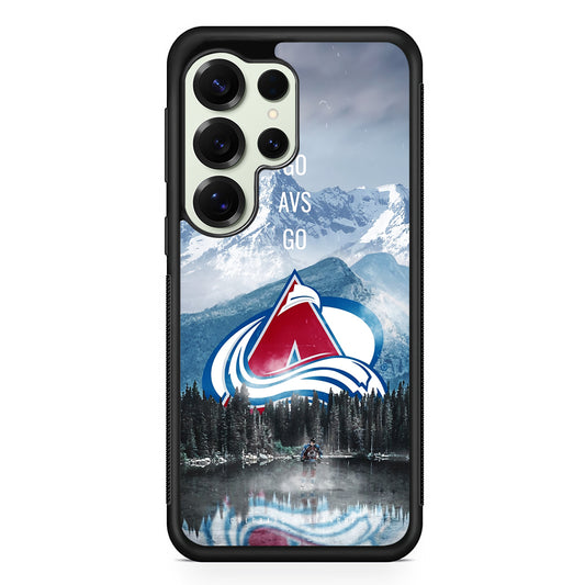 Colorado Avalanche Nature Samsung Galaxy S25 Ultra Case | Durable Rubber Case for Samsung Galaxy S25 Ultra
