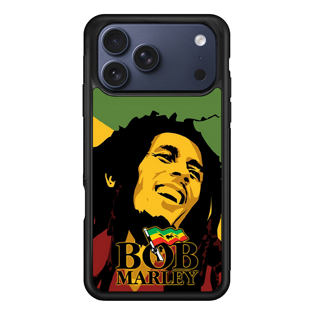 Bob Marley Art Legend Reggae iPhone 17 Pro Max Case | Slim Protective Cover for iPhone 17 Pro Max