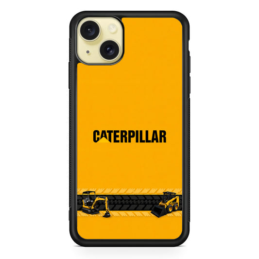 Caterpillar Unstoppable Power iPhone 15 Plus Case | Slim Rubber Case for iPhone 15 Plus