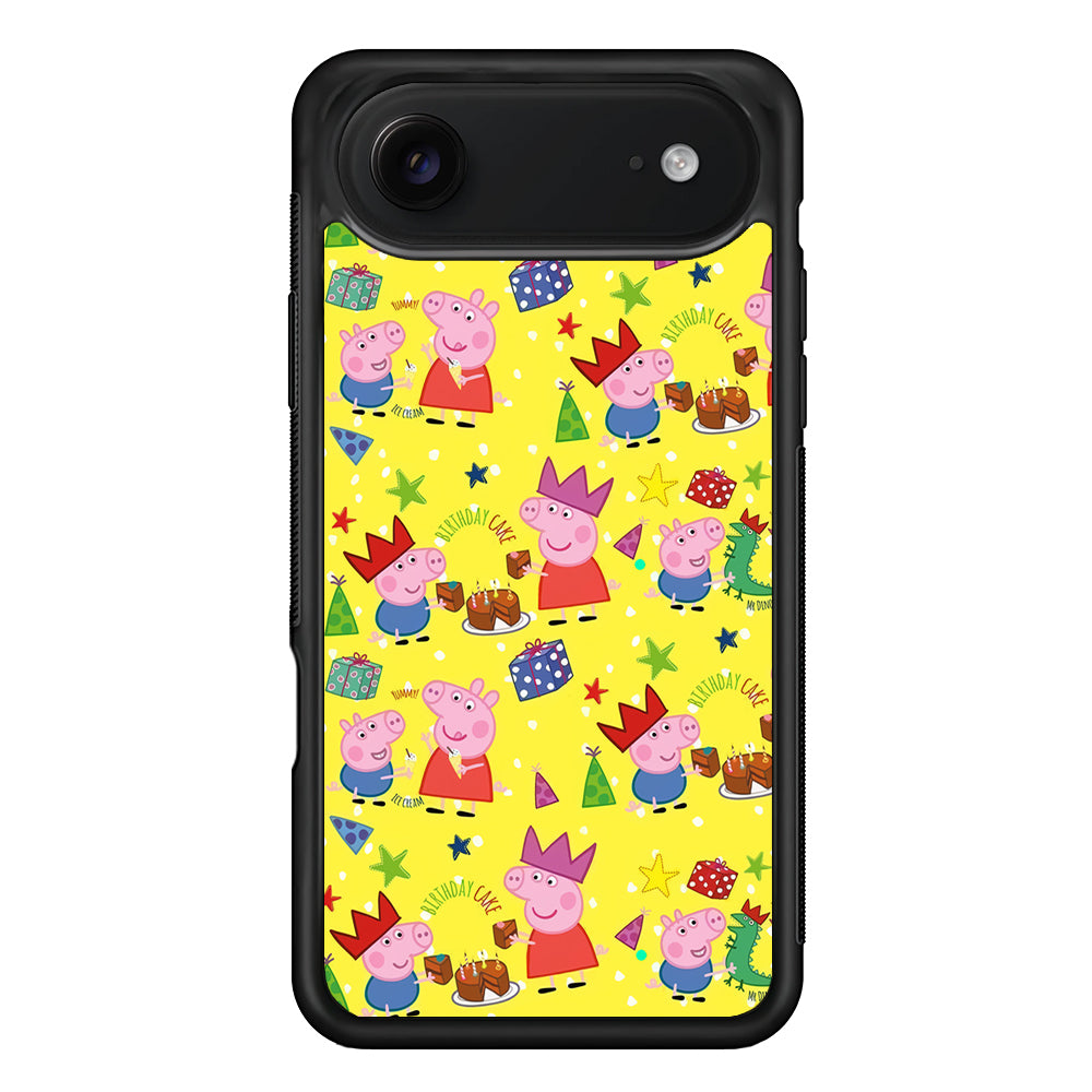 Peppa Pig Happy Birthday Yellow iPhone 17 Air Case | Protective Case for iPhone 17 Air