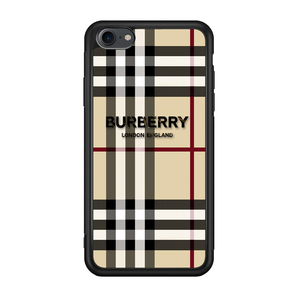 Burberry Cream Pattern iPhone 8 Case | Slim Rubber Case for iPhone 8