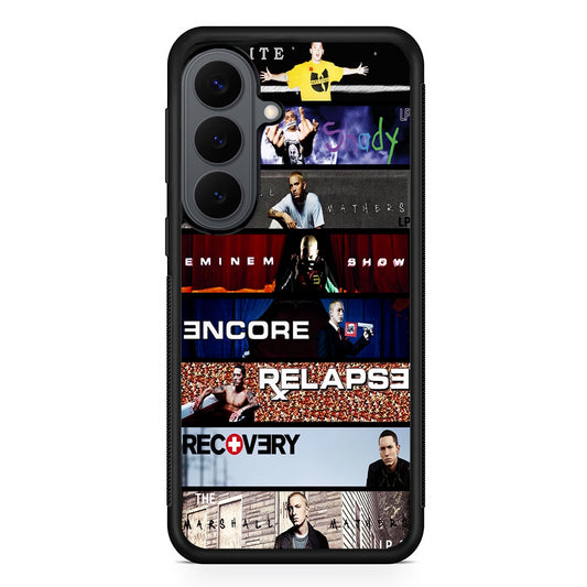 The Eminem Show Tracklist Poster Samsung Galaxy S26 Plus Case | Slim Rubber Case for Samsung Galaxy S26 Plus