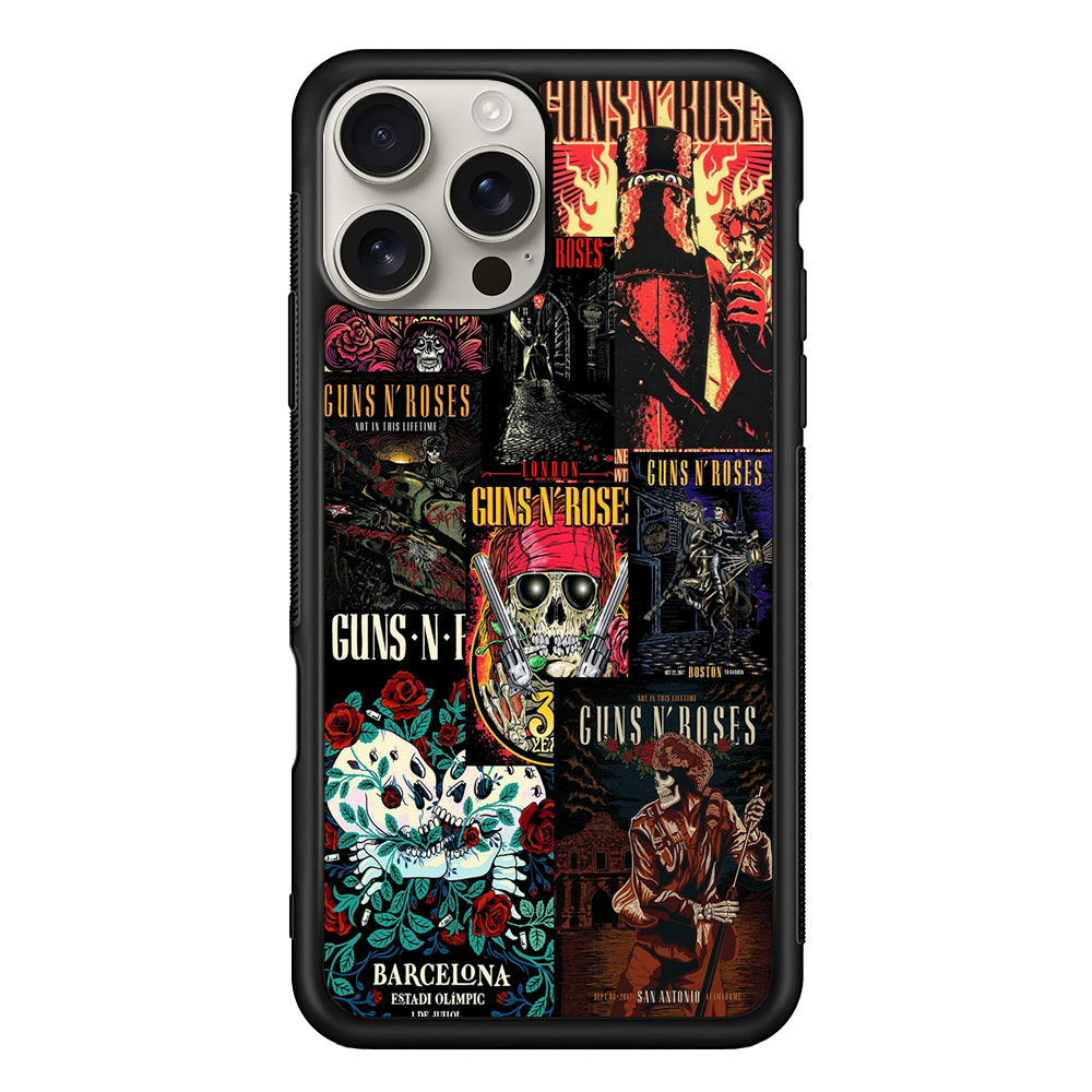 Guns N Roses Album Covers iPhone 16 Pro Max Case | Stylish Protective Case for iPhone 16 Pro Max