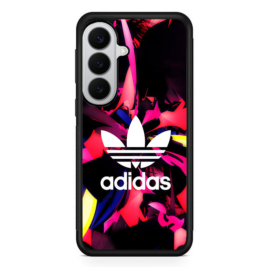 Adidas Logo Colorful Abstract Samsung Galaxy S26 Case | Slim Samsung Galaxy S26 Rubber Case