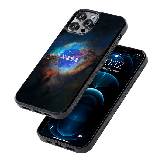 Nasa Light Splash 2D Rubber Phone Case | Slim Protective Phone Case