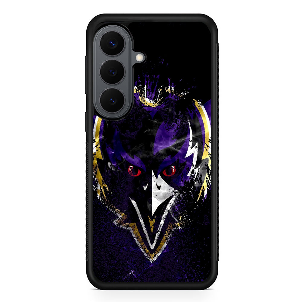Baltimore Ravens Logo Samsung Galaxy S26 Plus Case | Slim Rubber Case for Samsung Galaxy S26 Plus