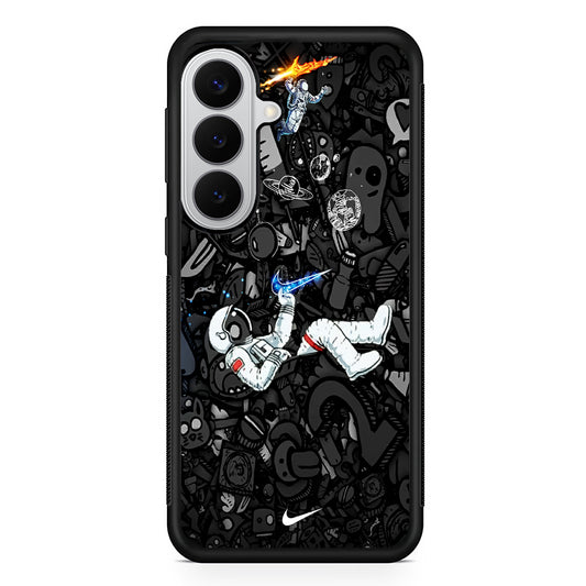 Nike Graffiti Astronaut Samsung Galaxy S26 Case | Slim Samsung Galaxy S26 Rubber Case