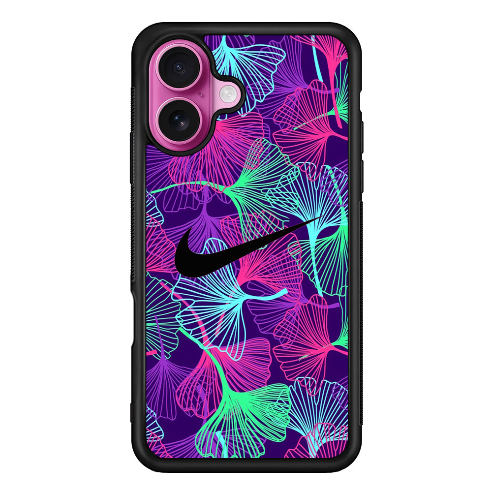Nike Luminesce Theme iPhone 17 Case - Slim Rubber Case for iPhone 17