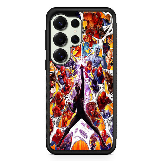 Spider-Man Multiverse Art Samsung Galaxy S25 Ultra Case | Durable Rubber Case for Samsung Galaxy S25 Ultra