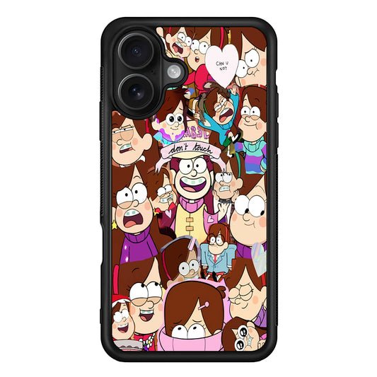 Mabel Gravity Falls Collection iPhone 16 Case - Oxvistore
