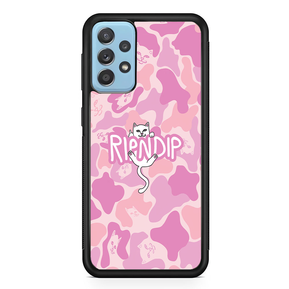 Rip N Dip Pink Camo Samsung Galaxy A72 Case | Slim Rubber Case for Samsung Galaxy A72