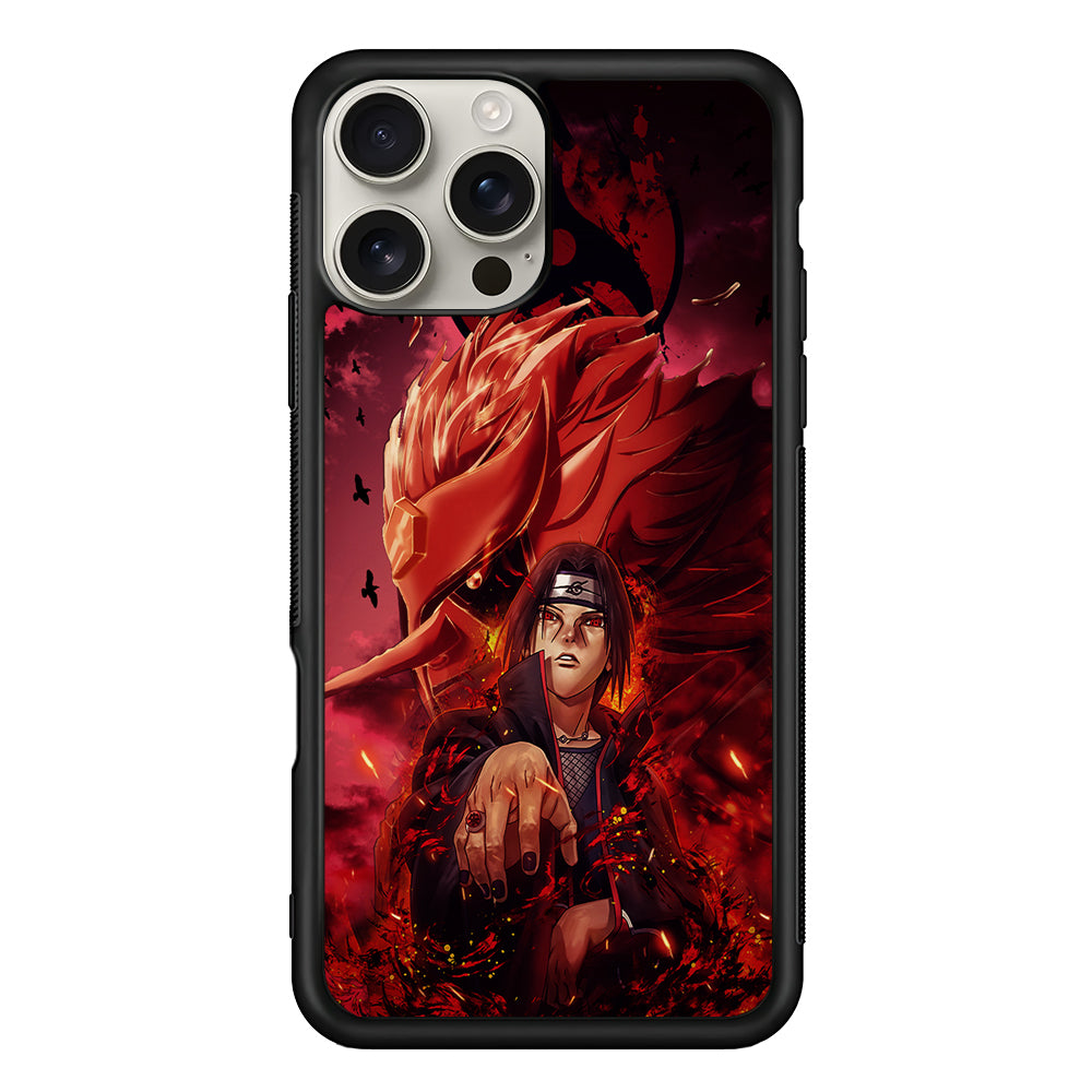 Naruto Itachi of The Sharingan Susanoo iPhone 16 Pro Max Case | Stylish Protective Case for iPhone 16 Pro Max