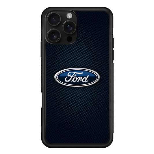 Ford Legend of Performance iPhone 16 Pro Case | Slim Rubber Case for iPhone 16 Pro