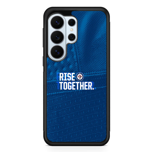 Winnipeg Jets Rise Together Samsung Galaxy S26 Ultra Case | Protective Phone Cover