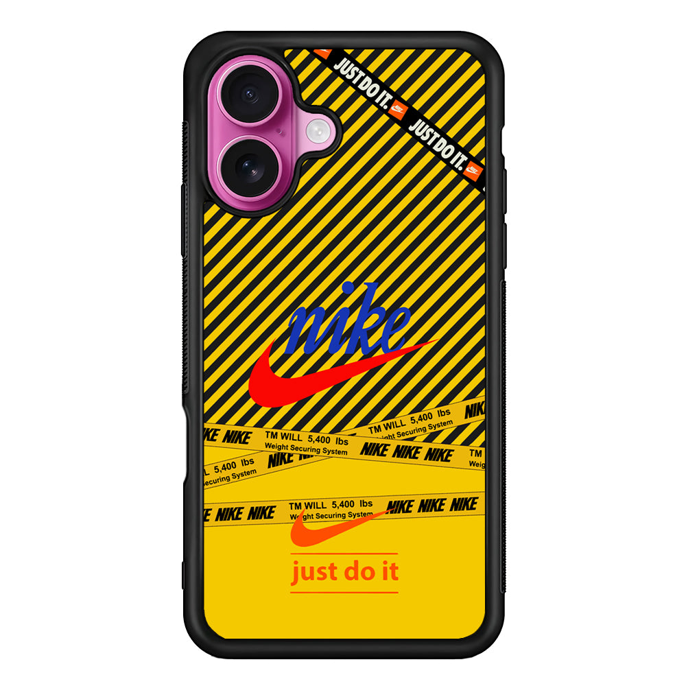 Nike Early Warning System iPhone 17 Case - Slim Rubber Case for iPhone 17