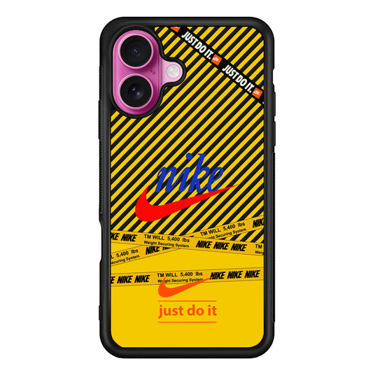 Nike Early Warning System iPhone 17 Case - Slim Rubber Case for iPhone 17