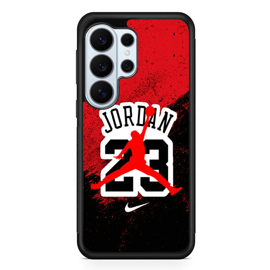 Michael Jordan 23 Red Black Samsung Galaxy S26 Ultra Case | Protective Phone Cover