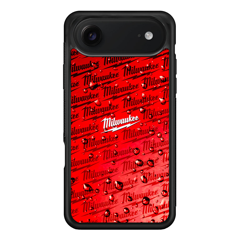 Milwaukee Tool Water Droplet iPhone 17 Air Case | Slim Rubber Case for iPhone 17 Air